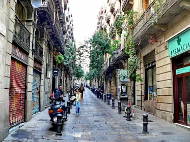 El Born, Barcelona with kids